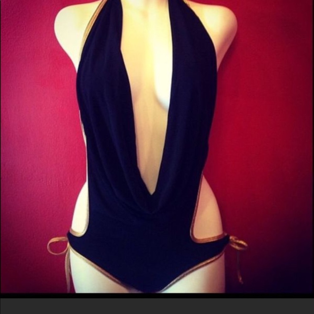 Black one piece